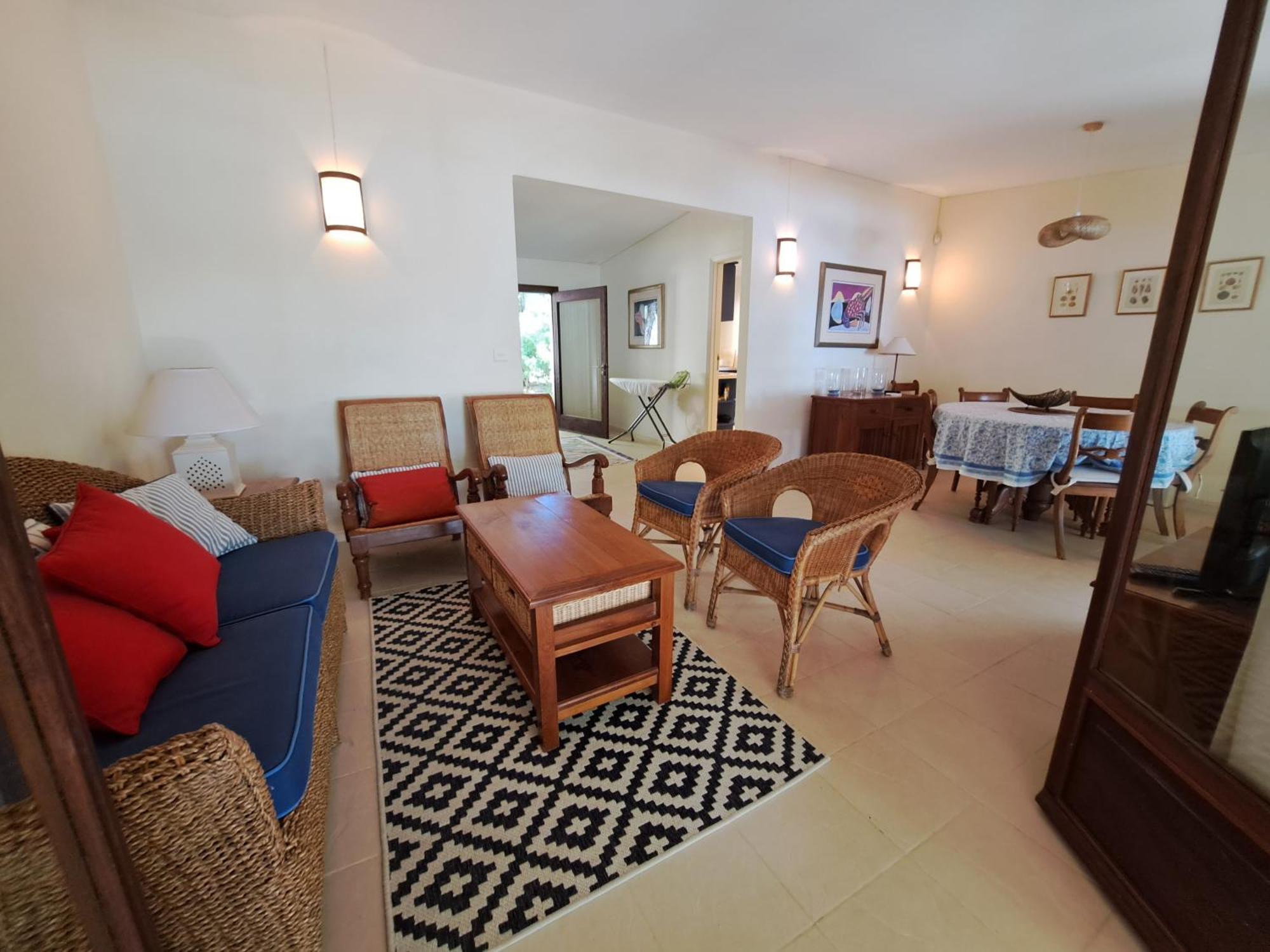 Clair De Lune - Private 2 Bedrooms Beachfront Villa Trou d'Eau Douce Luaran gambar